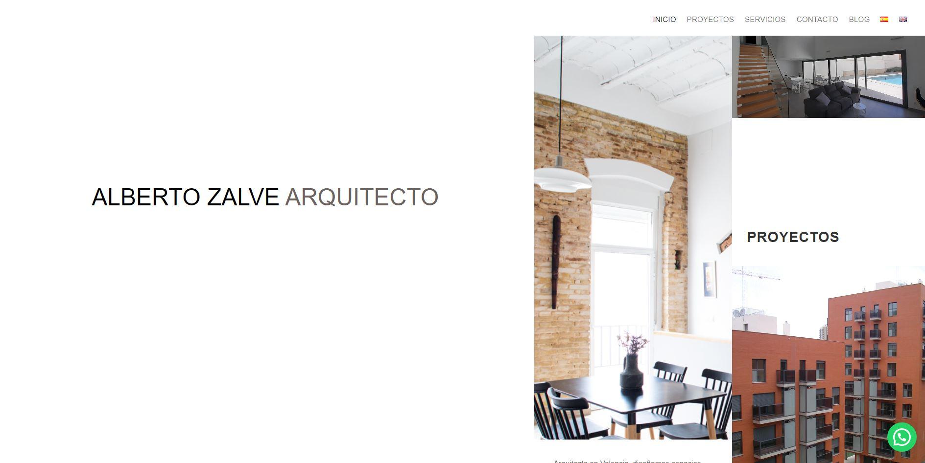 Captura del proyecto alberto
