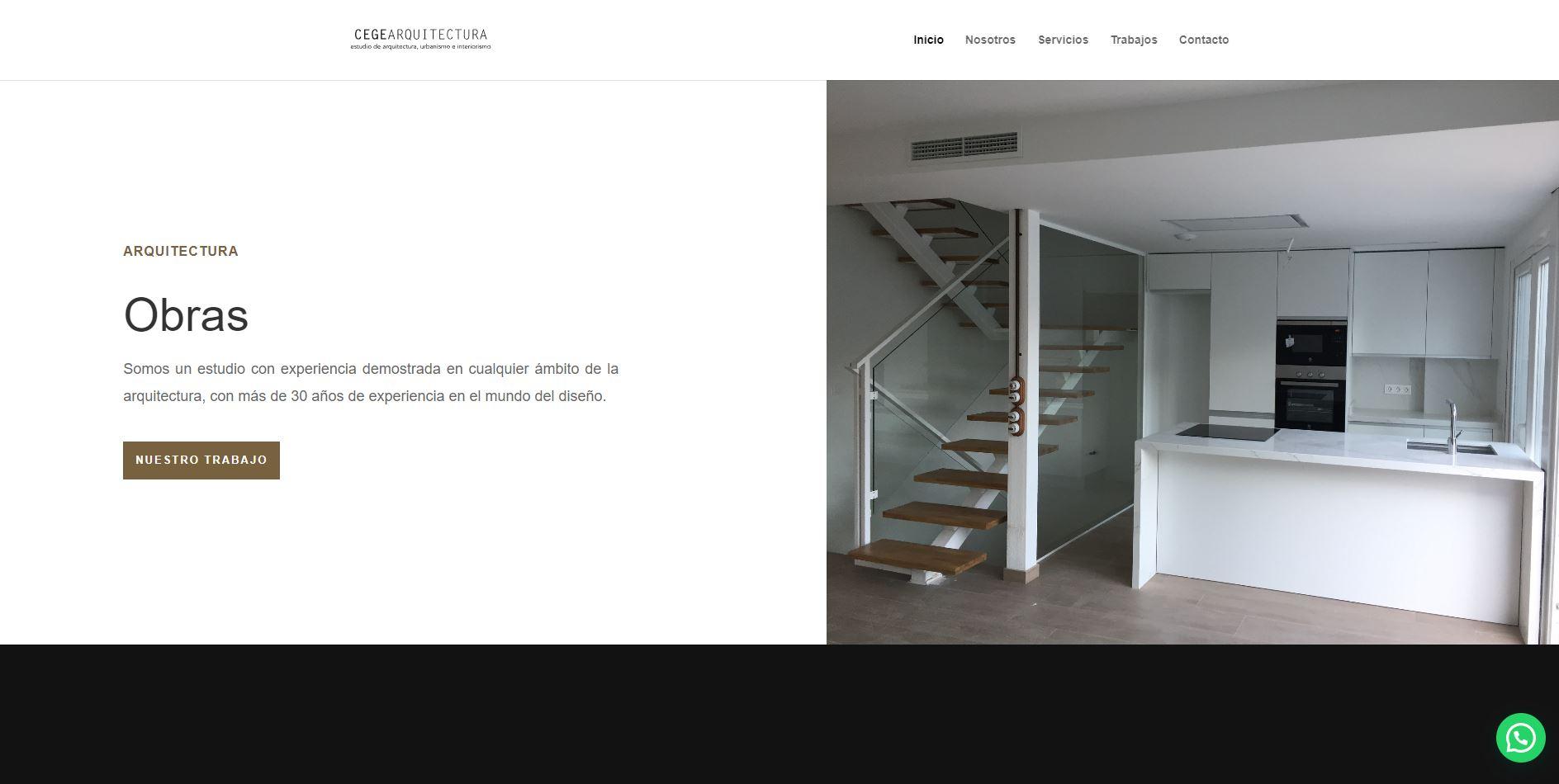 Captura del proyecto Cegearq