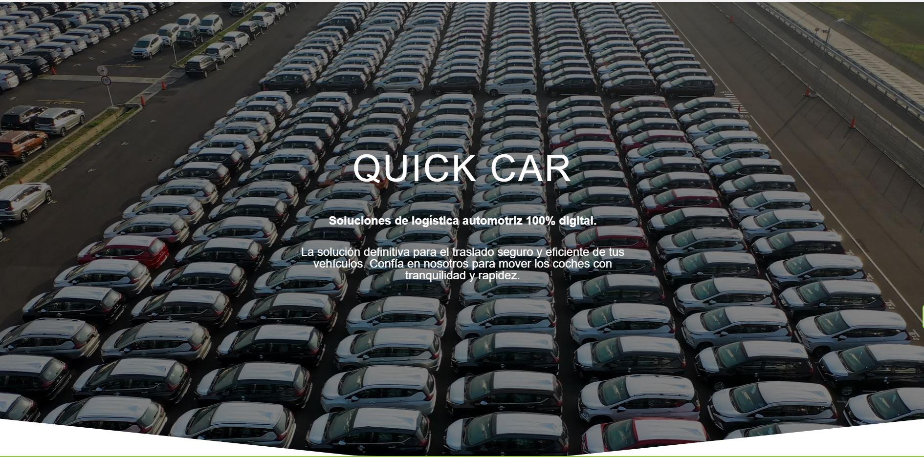 Captura del proyecto Quickcar
