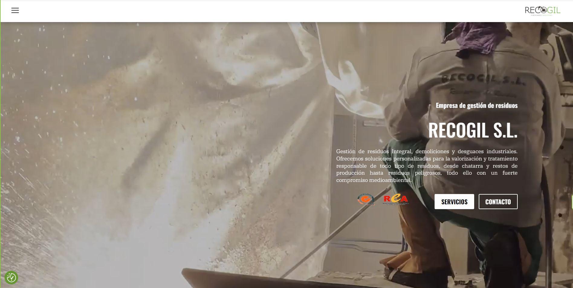 Captura del proyecto Recogil 1