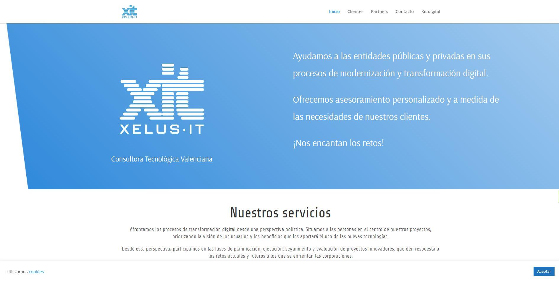 Captura del proyecto Xelus