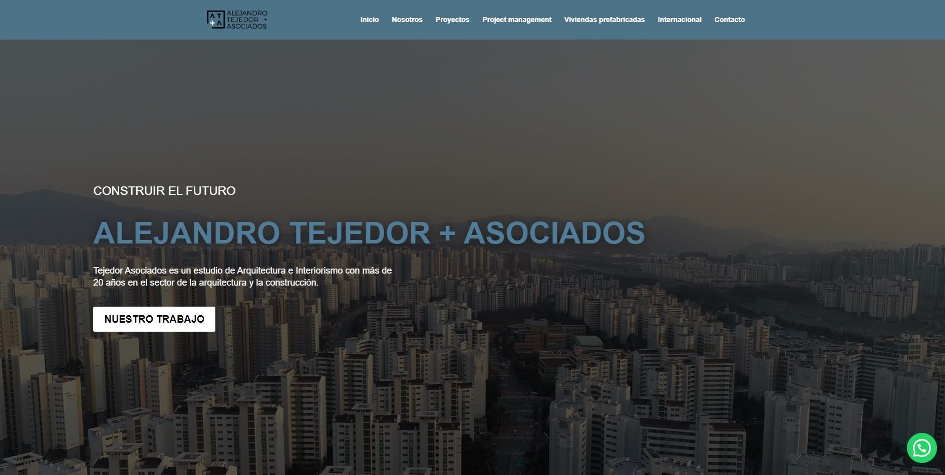 Captura del proyecto Alejandro
