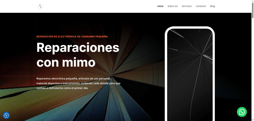 Captura del proyecto Jose Sancho — Reparaciones4