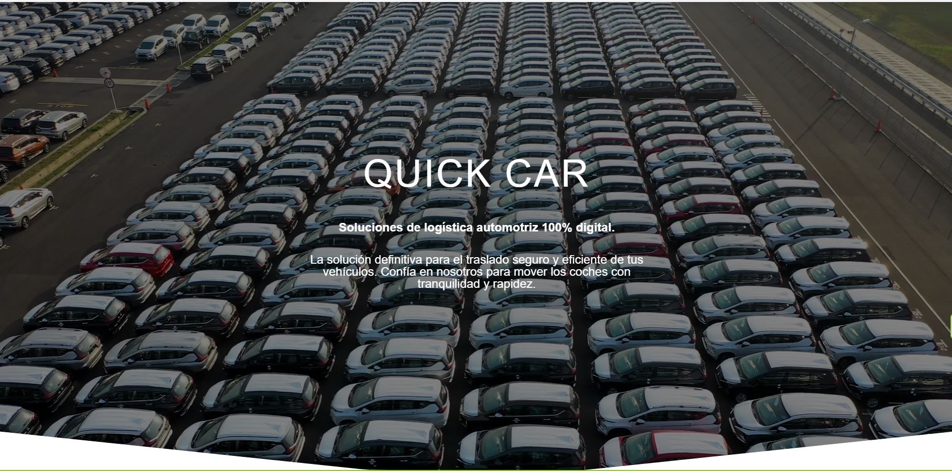 Captura del proyecto Quickcar