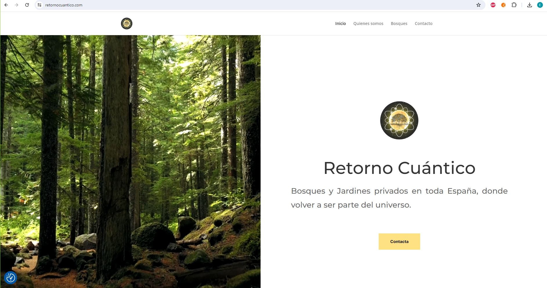 Captura del proyecto Retorno