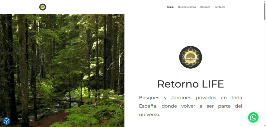 Captura del proyecto Retornolife