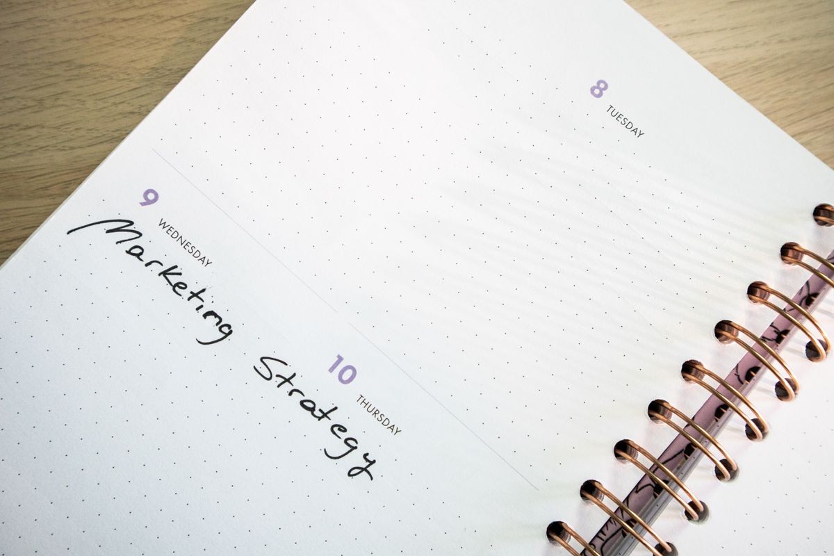 Calendario editorial trimestral